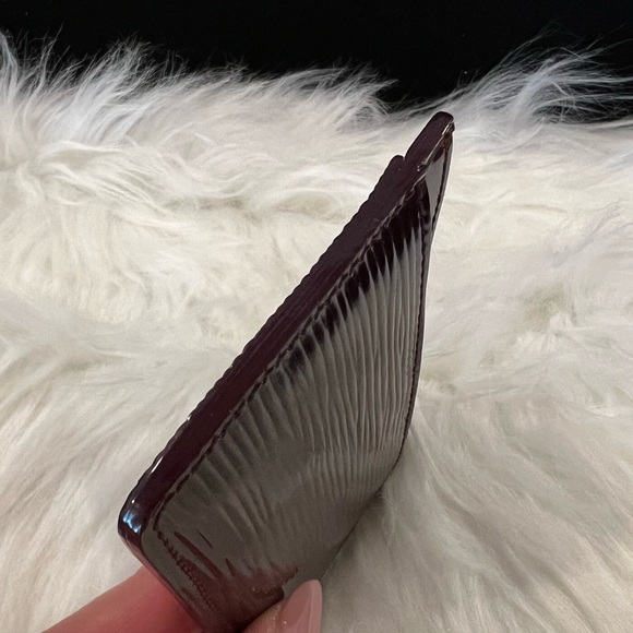 Louis Vuitton Epi Electric Card Holder, Deep Burgundy - Picture 3 of 8